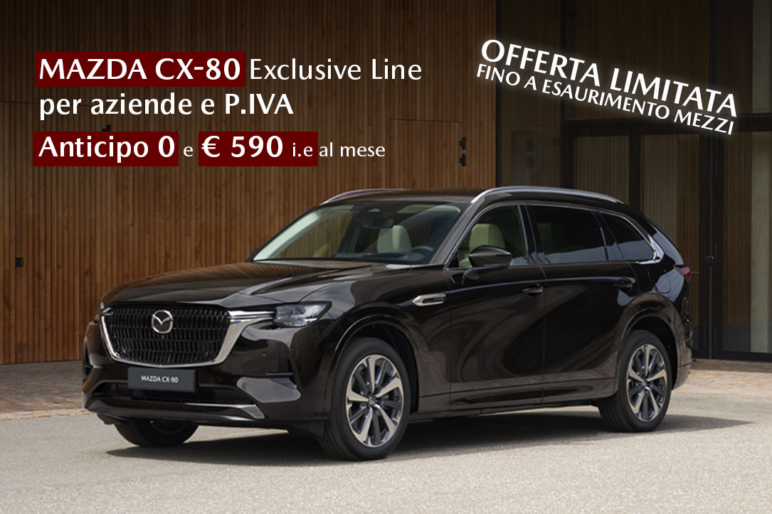 Mazda Cx 80 Offerta Limitata